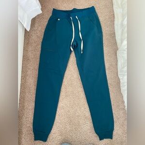 Figs Caribbean blue scrub pants